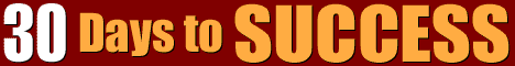 30 Days to Success FREE eBook! (Adobe PDF file)